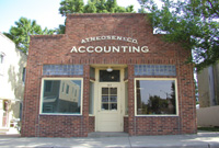 A photograph of the exterior of Atneosen & Company office building.